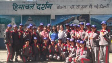 राजकीय कन्या वरिष्ठ माध्यमिक विद्यालय में NSS सात दिवसीय शिविर का समापन
