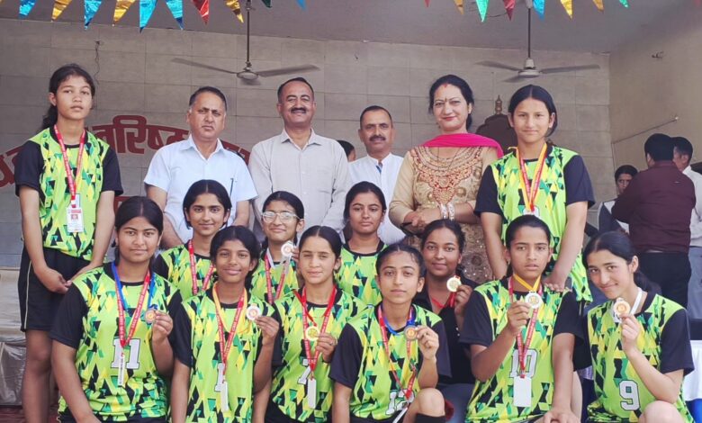शाबाश; नौहराधार विद्यालय जूडो का जिला चैंपियन